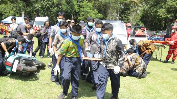 PMI Klaten Pecahkan Rekor MURI, Gelar Pelatihan Pertolongan Pertama dengan Peserta Terbanyak