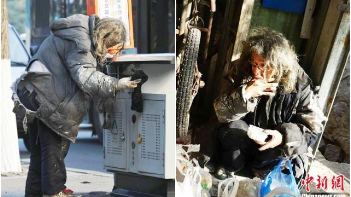 Netizen Menjulukinya Sebagai Pemulung Berhati Paling Mulia