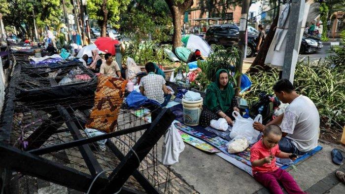 Kisah Warga Afganistan dan Somalia Cari Suaka, Hidup Berhari-hari di Trotoar Kebon Sirih