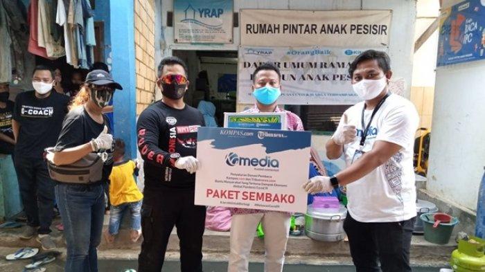 Kompas.com dan Tribunnews.com Salurkan Donasi Pembaca pada Warga Terdampak Covid-19, Ini Rinciannya