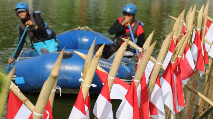 Monjali Dibantu Mapala UPN dan Relawan Berhasil Dapatkan Rekor MURI