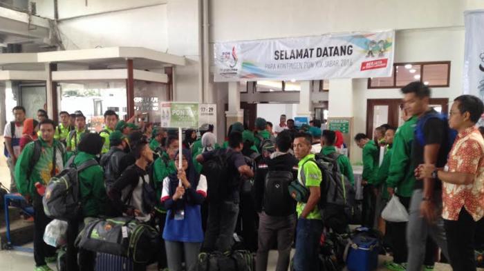 REALTIME NEWS: Atlet Voli DIY Tiba di Bandung
