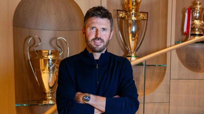 PELATIH BARU: Manchester United resmi menunjuk Michael Carrick sebagai pelatih kepala interim sampai musim berakhir.