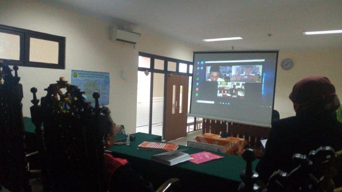 Pengadilan Negeri Wates Lakukan Persidangan Daring
