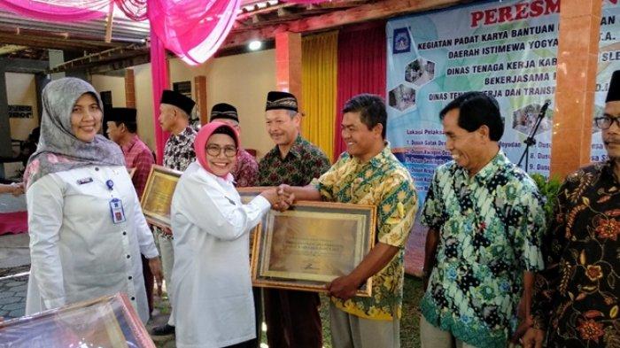 Pemkab Sleman Resmikan Proyek Padat Karya di 11 Dusun