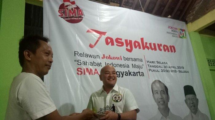 Relawan Jokowi dan SIMA Gelar Tasyakuran, Kirim Doa untuk Petugas Pemilu yang Gugur