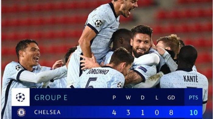 Rennais 1-2 Chelsea, Rating Pemain Liga Champions Chelsea Saat Kalahkan Rennais