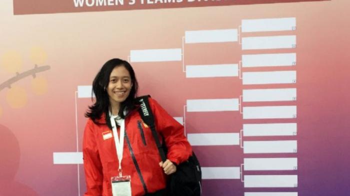 Dara Ini Keluar Negeri dengan Pingpong