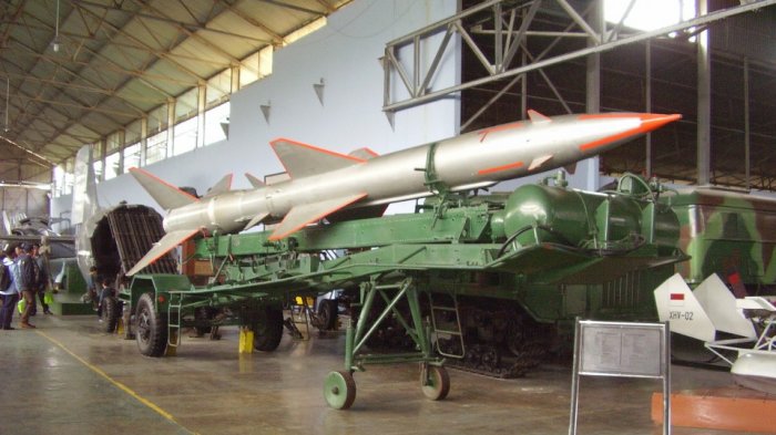 Rudal SAM-75 yang pernah dimiliki TNI AU dan ditakuti AS 