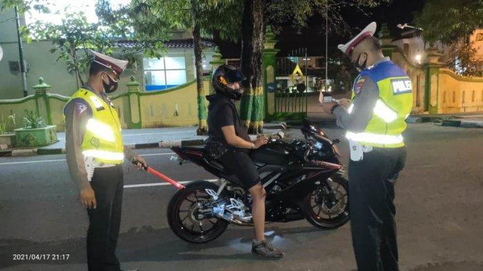 Satlantas Polres Kulon Progo Jaring 8 Ranmor dalam Ops Yustisi Antisipasi Balap Liar