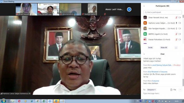 Sekjen Kemensos : Segera Lapor ke Dinas Sosial Bila Ada KPM PKH yang Bansos Sembakonya Tak Cair