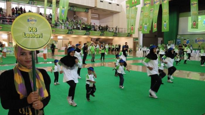 Ratusan Anak PAUD Ikuti Gerakan Senam Tanggap di Sportorium UMY