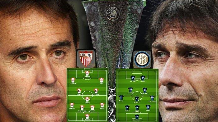 Sevilla Kontra Inter Milan - LINK Siaran Live Streaming SCTV Final Liga Eropa Malam Ini