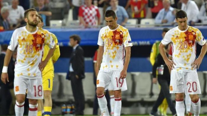 Akankah Kutukan Berseragam Putih Kembali Menimpa Spanyol?