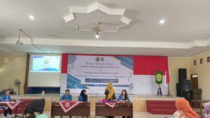 STIKES Akbidyo Adakan Program Belajar Bersama Kader Kesehatan, Bahas Ibu Hamil dan Lansia