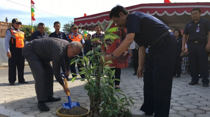 Tanam Pohon Pule, Suharsono Resmikan Gedung Kebudayaan Bantul