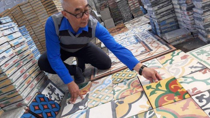 Tegel Motif Klasik Buatan Warga Magelang Laris Manis Diserbu Pembeli