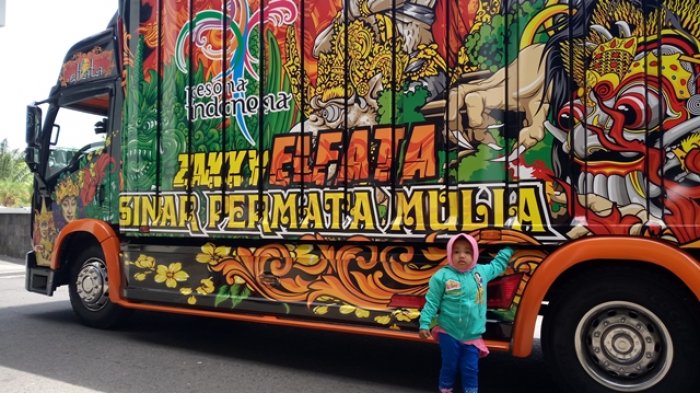 Puluhan Truk Kustom Kreatif Meriahkan Festival Truck di Jogja Expo Center