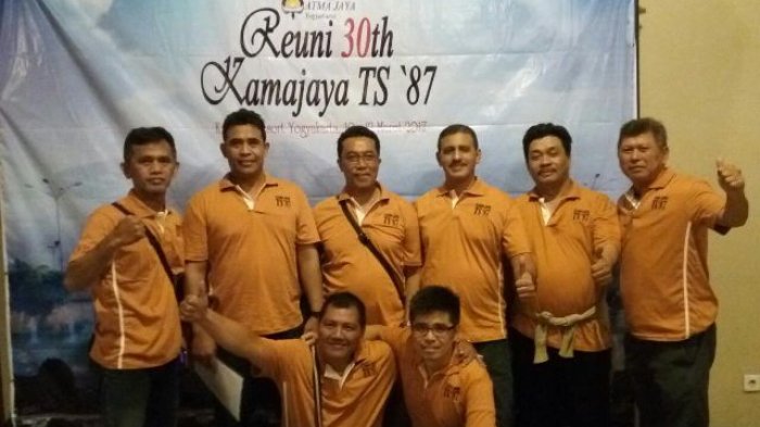 Alumni Teknik Sipil UAJY'87 Gelar Temu Kangen ke-30 di Kaliurang