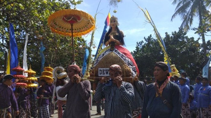 Syukur Karunia Tuhan, Warga Dusun Mancingan Gelar Upacara Adat Bhekti Pertiwi Pisungsung Jaladri
