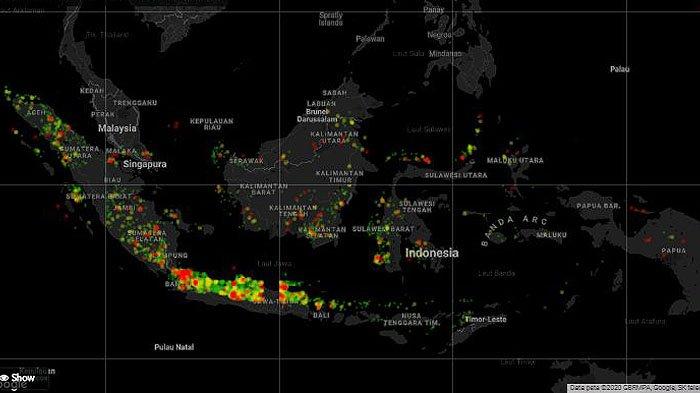 UPDATE DATA Terbaru Pasien Virus Corona Minggu 3 Mei 2020, Malaysia 50, Indonesia 36, Amerika 1
