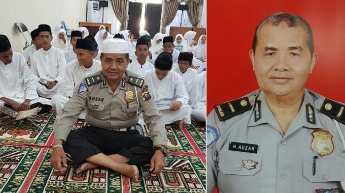 Ustad Polisi Itu Kini Telah Tiada. Ini 6 Fakta Ipda Auzar, Salah Satunya Punya Pesantren