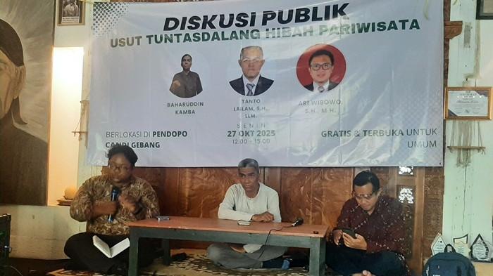 Masyarakat Sadar Wisata Sleman Gelar Diakusi, Desak Usut Tuntas Kasus Dana Hibah Pariwisata