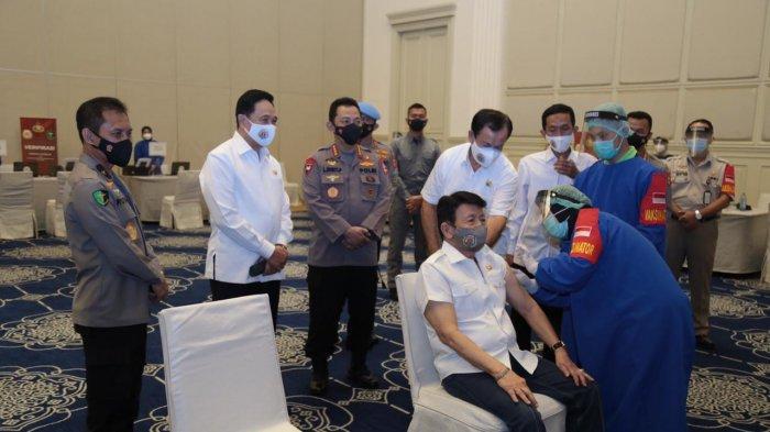 Polri Gelar Vaksinasi Covid-19 untuk 2.282 Purnawirawan Polri