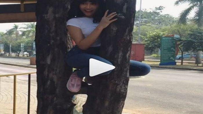 Video Lucinta Luna Panjat Pohon saat Pemotretan, Jadi Perbincangan Warganet