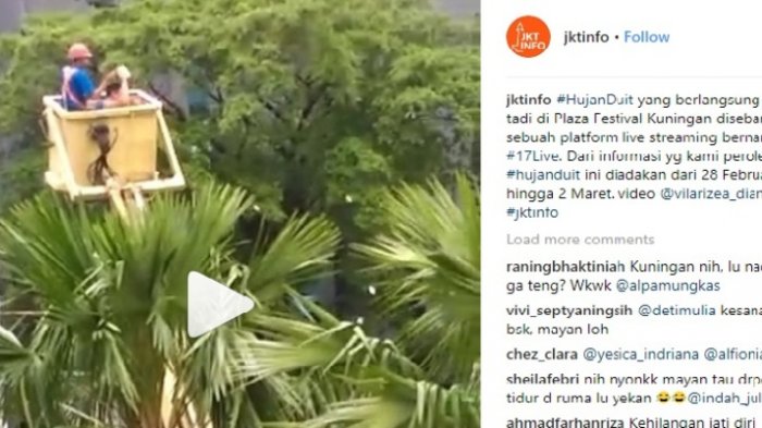 Viral Medsos: Heboh Hujan Uang di Jakarta Selatan, Ternyata Sosok Ini Pelakunya