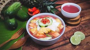 Resep Rujak Kuah Pindang Bali, Perpaduan Segar dan Gurih Kuah Ikan