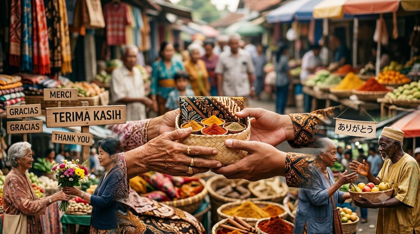 Ternyata Begini Asal Kata "Terima Kasih" yang Sering Diucapkan - Tribunjogja.com