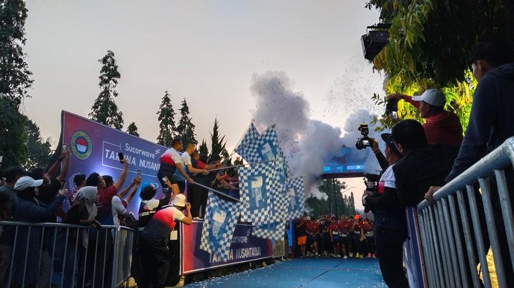 4.500 Pelari Ramaikan Sucorwave Taruna NusantaRun 2026 - Tribunjogja.com