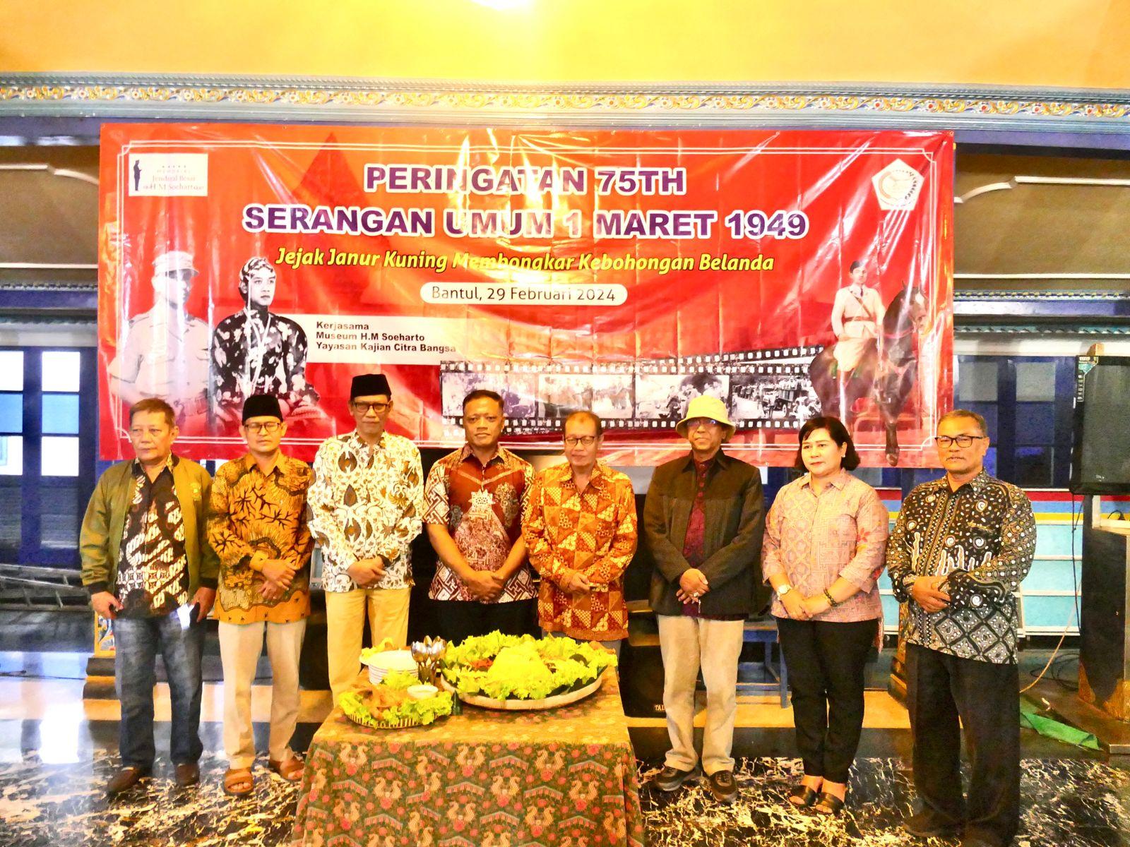 Peringati 75 Tahun SO 1 Maret, YKCB Gelar Acara Refleksi di Museum HM Soeharto