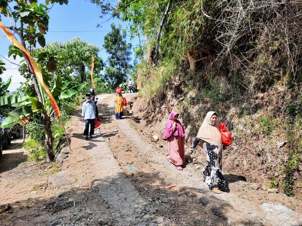 Akses Jalan Menuju Suko Gedangsari Gunungkidul Dinilai Tak Layak, Dukuh Minta Dukungan Pemkab
