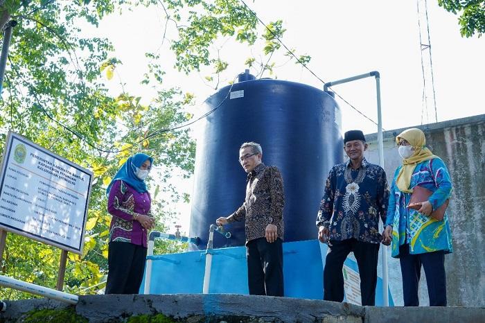 Bupati Bantul Resmikan PAB Kedung Walikukun, Warga Desa Sitimulyo Tak Lagi Kekuarangan Air Bersih