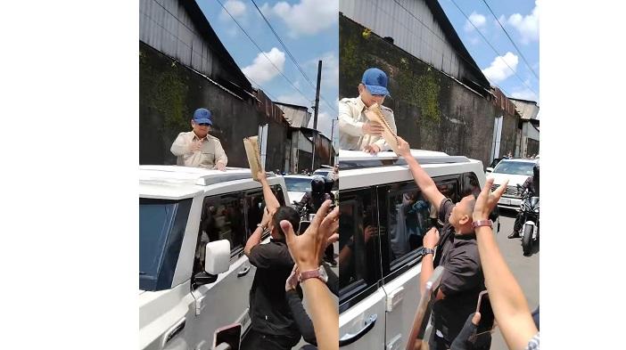 Demi Keadilan, Seorang Warga Nekat Adang Iring Iringan Presiden