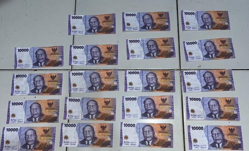 Dua Pria Asal Tasikmalaya Diduga Edarkan Uang Palsu Pecahan Rp 10 Ribu di Kasihan, Begini Modusnya