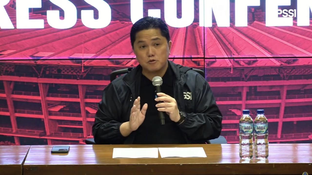 Erick Thohir Tutup Pintu untuk STY, Shin Tae-yong Bagian dari Masa Lalu Timnas