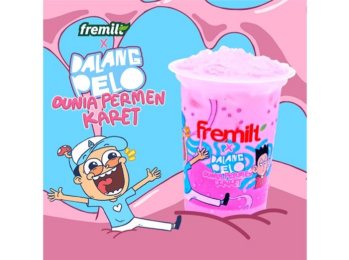 Unik, Kolaborasi Fremilt x Dalang Pelo Hadirkan Varian Baru Rasa Permen Karet