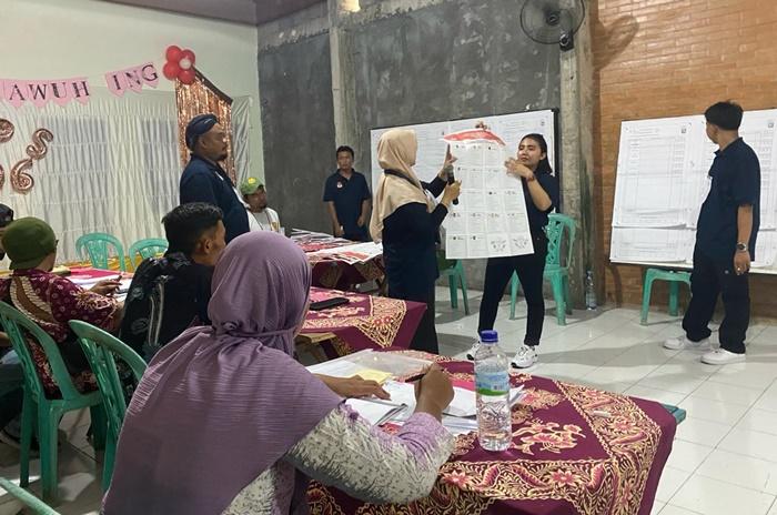 Hasil Perhitungan Suara Pilpres 2024, Prabowo-Gibran Unggul di TPS 06 Singosaren Bantul