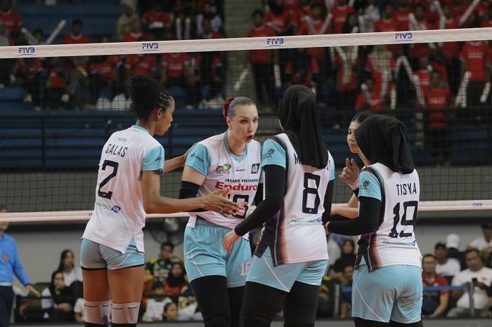 Irina Voronkova Cetak 36 Poin, Pertamina Amankan Kemenangan Perdana di Final Atas Phonska