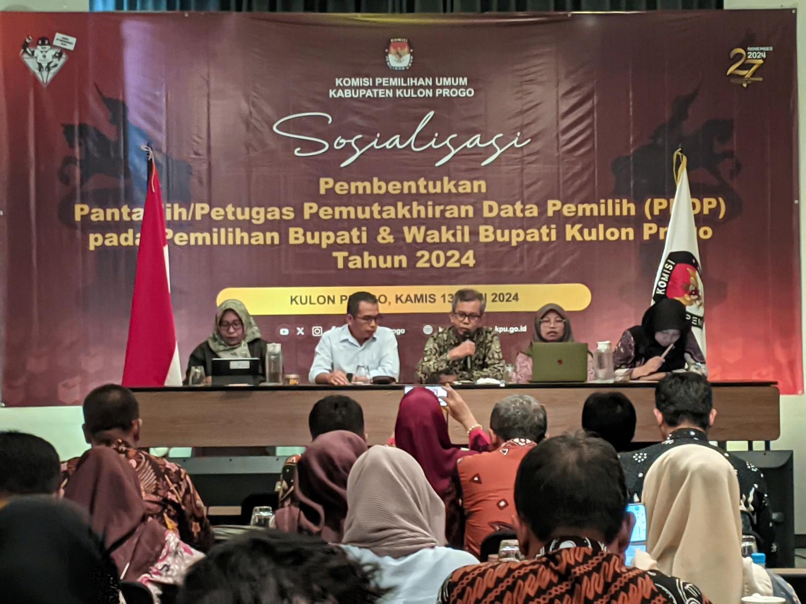 KPU Kulon Progo Buka Rekrutmen Pantarlih Pilkada 2024, Butuhkan Sebanyak 1.383 Orang