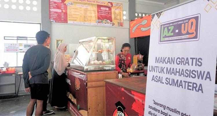 LazisQu Luncurkan Program Makan Gratis untuk Mahasiswa Sumatra & Aceh yang Terdampak Bencana