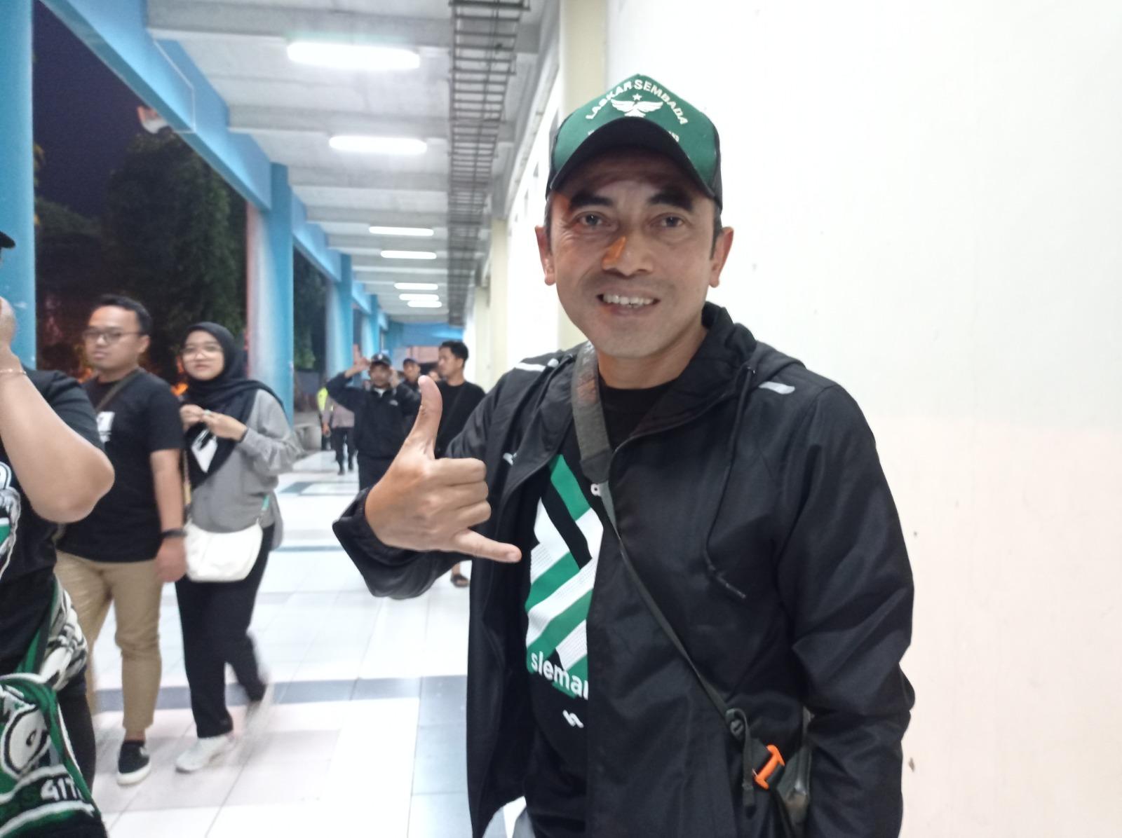 Mantan Pelatih PSS Sleman Seto Nurdiyantoro Nonton Super Elja vs Persija Jakarta