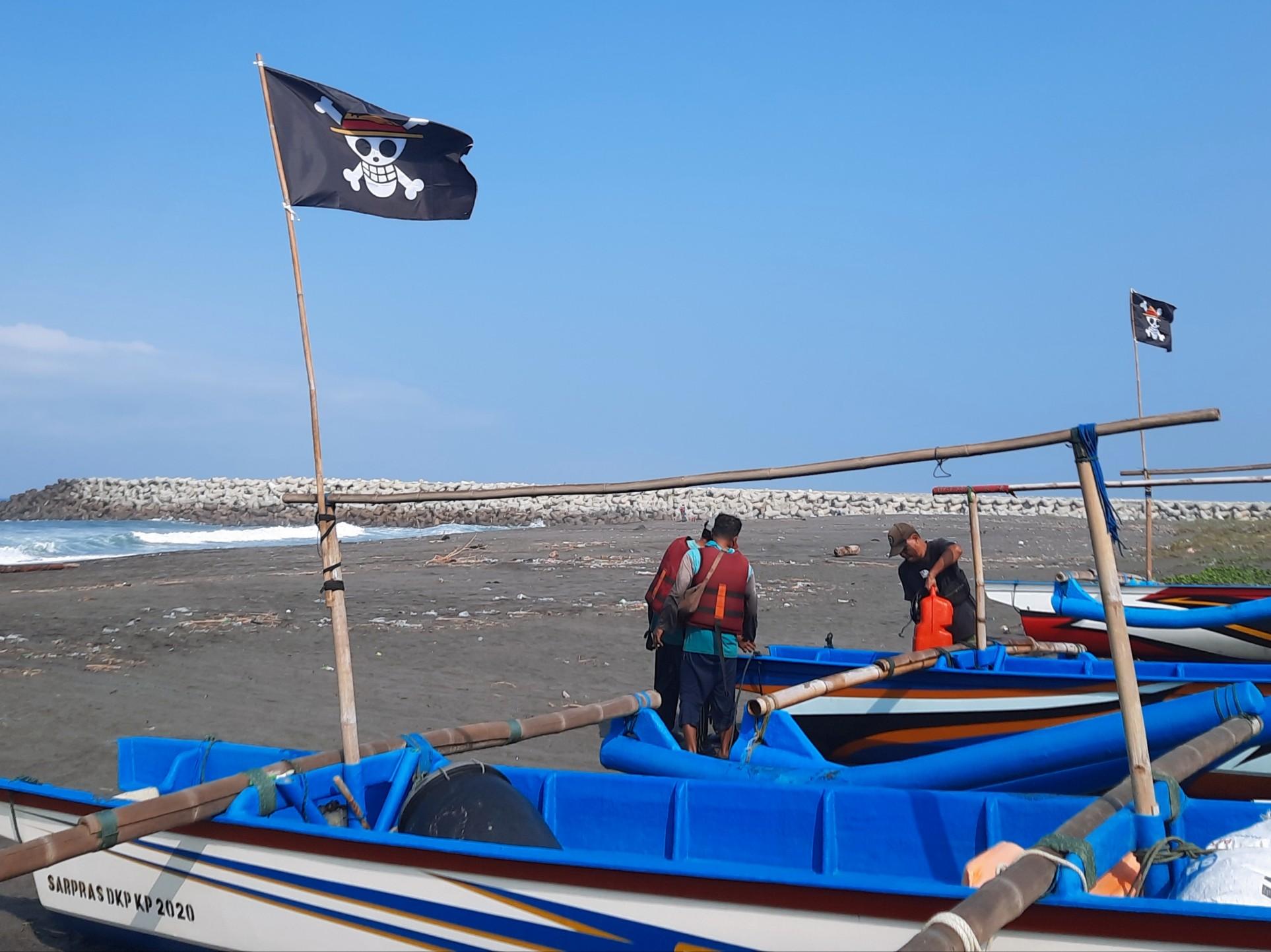 Nelayan Kulon Progo Tak Melaut Berburu Ikan Tongkol Dampak Siklon 905