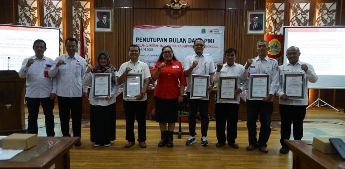 PMI Gunungkidul Tutup Bulan Dana 2025, Perolehan Lampaui Target hingga 147,5 Persen