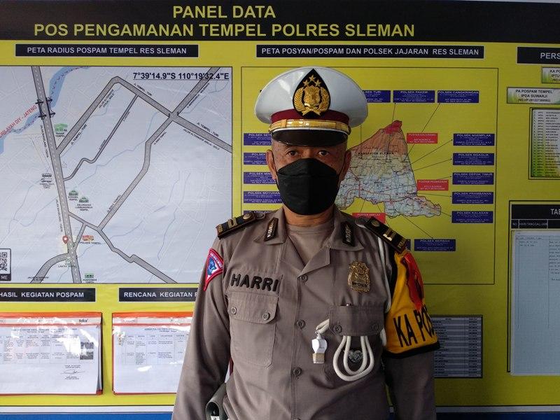 Pantauan Mudik Lebaran 2022 : Kendaraan Masuk Wilayah Tempel Sleman Mulai Meningkat