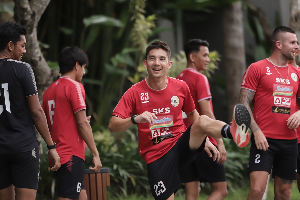 PSS Sleman Tiba di Bali, Langsung Lakukan Latihan Ringan dan Adaptasi
