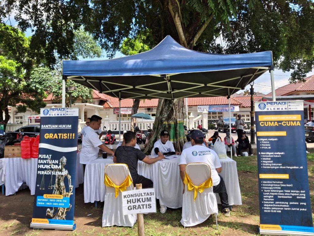 Peringati HUT ke-21,  Peradi Sleman Hadirkan Konsultasi Hukum Gratis